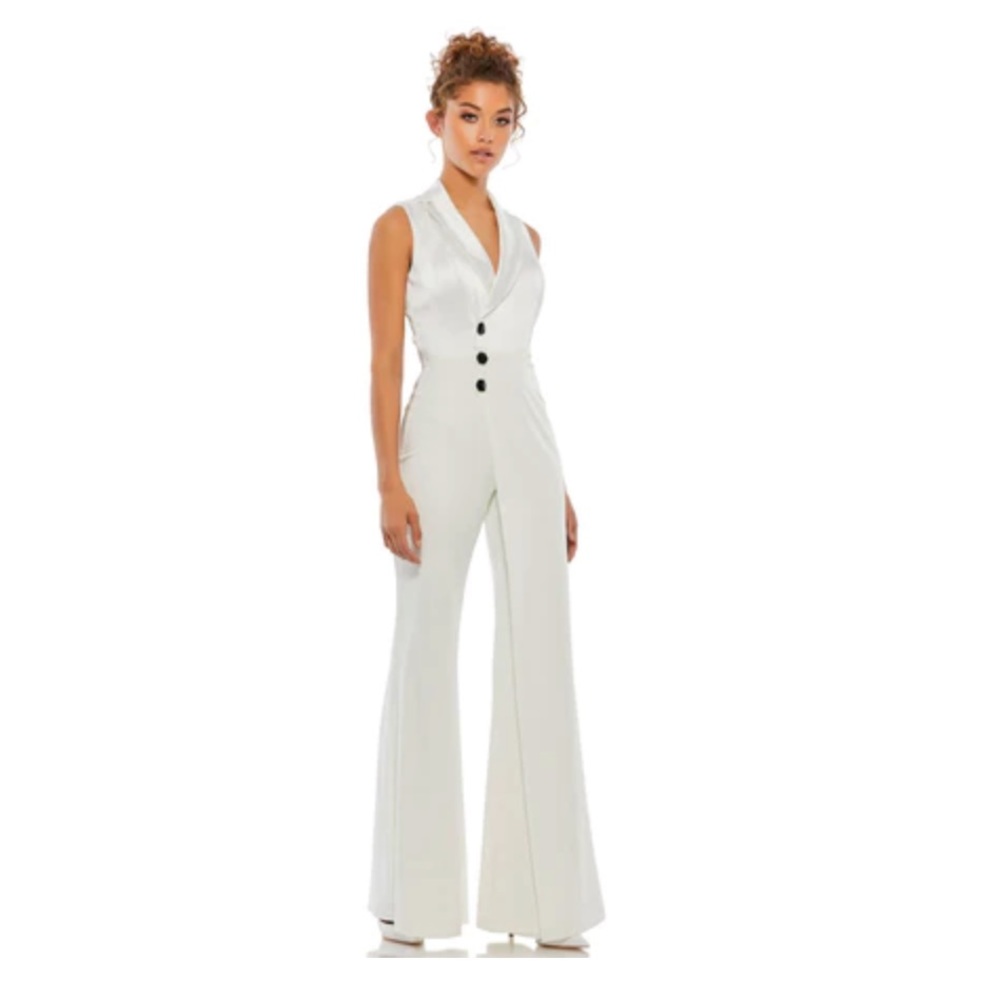 Wedding White Tux Women’s Jumpsuit